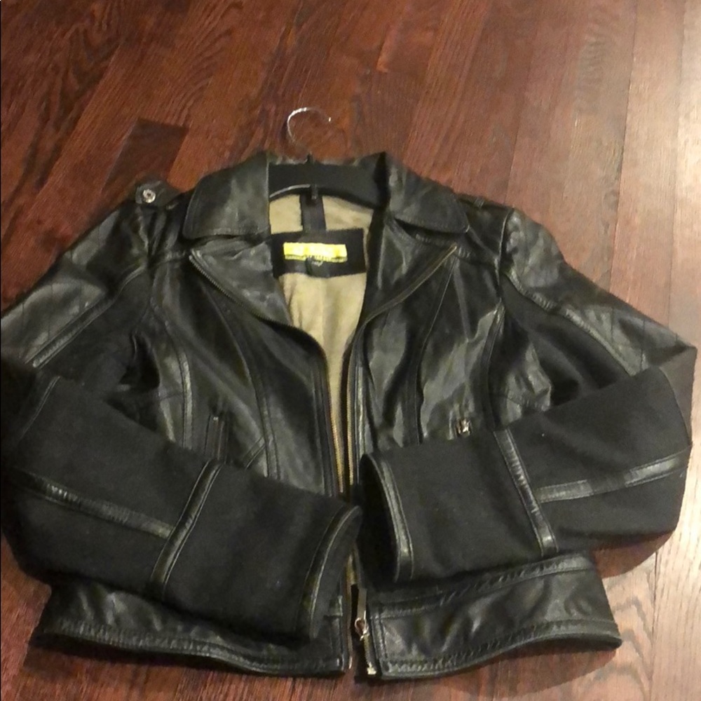 Leather jacket